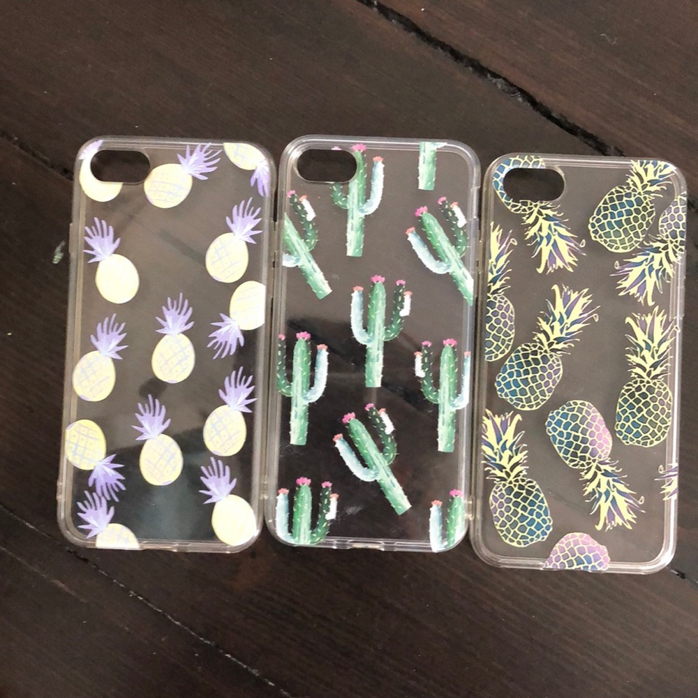 Bundle of 3 tropical phone cases